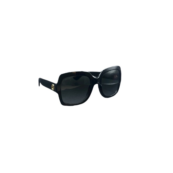 Gucci Oversized Black Sunglasses - GG0036S - Picture 2 of 7